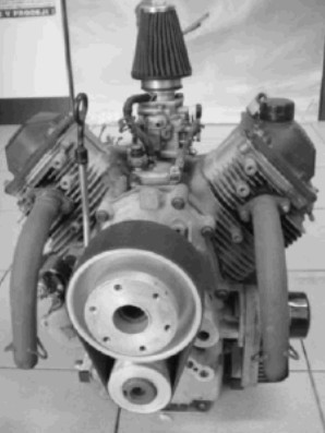 Motor Kohler adapted for ULM