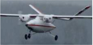 UAV bimotor Samonit