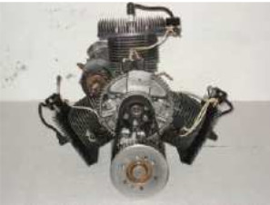 Motor de König de 3 cylindros para ULM