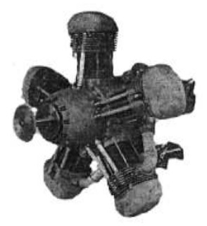 La Polymecanique radial de 5 cilindros