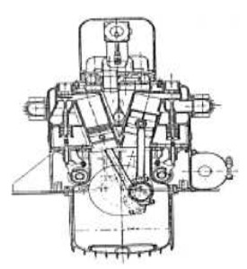 Lancia engine with V at 60°