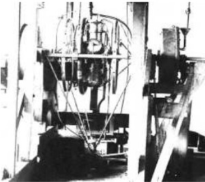 Langley-Manly engine on test bench