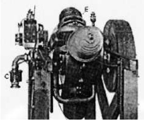 Laviator 3-cylinder rotary engine