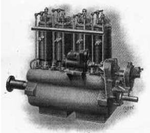Laviator 4-cylinder, inline engine