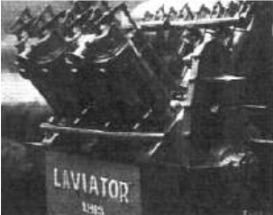 Laviator V-8 engine from 1913