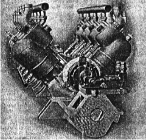 Antoinette engine by L. Levavasseur