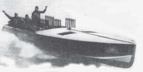 American speed-record boat