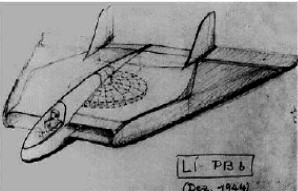 Sketch of the plane and its basket