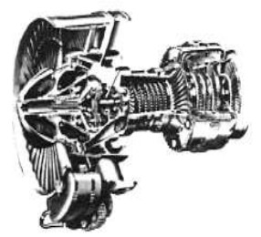 Lycoming ALF-502, cutaway