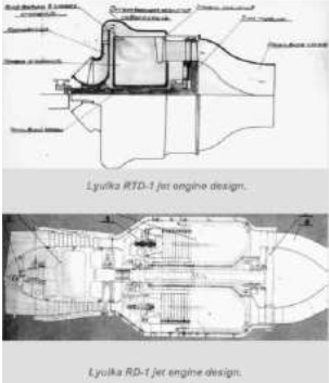 Lyulka's first two engines