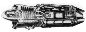 Lyulka S-18 / VDR-3, cutaway