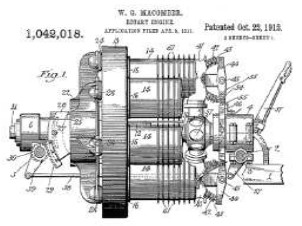 Patent for the first Macomber engine