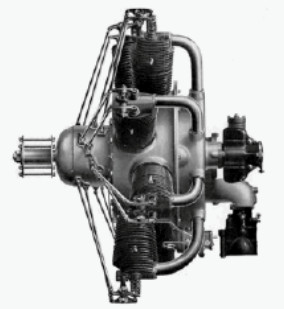 Marchetti 10-cylinder, double row, radial