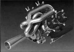 Martin JetPack's V4 engine