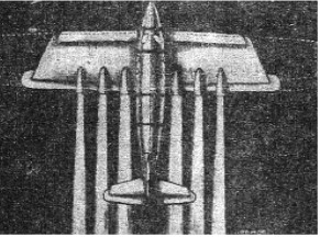 Versión de seis motores cohete de Max Valier