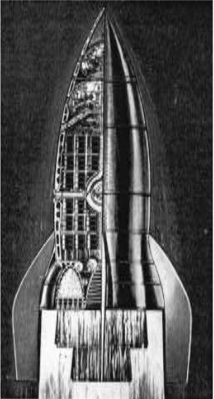 Cohete de Max Valier interplanetario