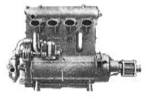 Miller de 4 cilindros, lado derecha