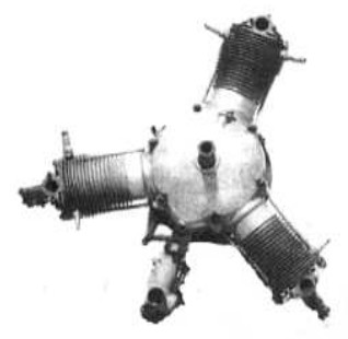 Anzani de 3 cilindros radiales