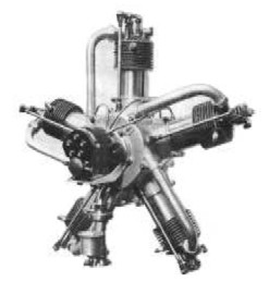 Anzani 5 cilindros