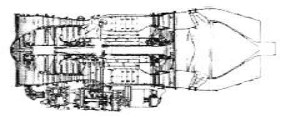 Esquema del Motor R-195