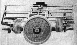 6x4x2-inch gasoline micromotor