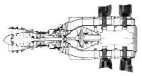 Motorostroitel NK-110. schematic drawing