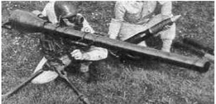 Example of a recoilless cannon, fig. 2