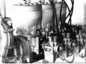 MZ 3-cylinder engine