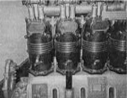 NAG C-II, detalle de los cilindros