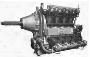 Napier Cub side view with gearbox