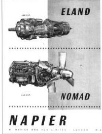 Napier Eland and Nomad ads