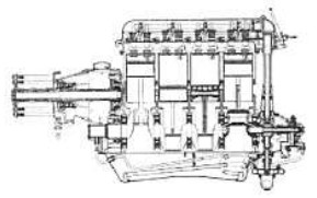 Napier Lion schematics, fig. 2