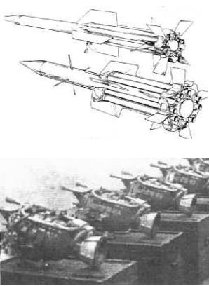 Missiles with NRE.11 engines