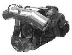 Rotax with mechanical supercharger