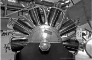 Nielsen & Winther, motor rotativo de 11 cilindros