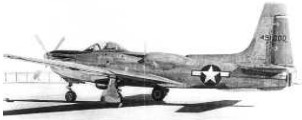 El avión XP-81