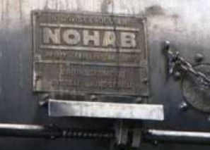 Placa de locomotora NOHAB