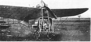 Avión con el motor de Ocenasek