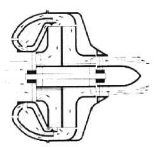 Von Ohain's engine schematic