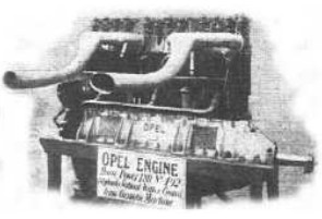 Motor Opel de 6 cilindros