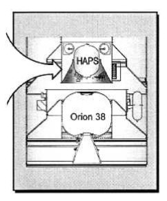 El HAPS sobre el Orion 38