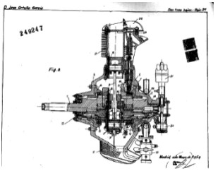 Nuevo Motor de Explosión schematic drawing, fig 1