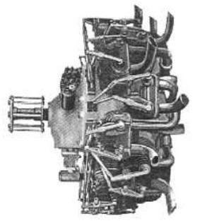 Armstrong-Siddeley Jaguar, lateral