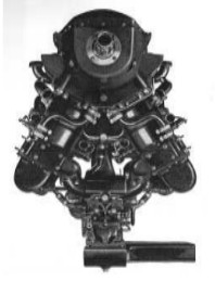 Packard 2A-1500, vista frontal