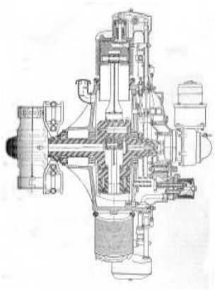 Another cross-section of a Packard Diesel