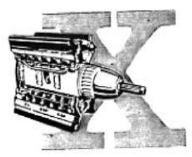 Packard X-24 drawing