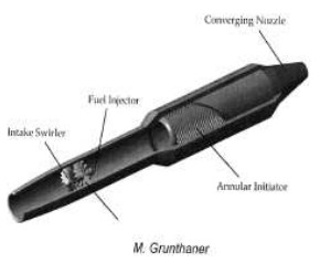 PDE with air intake, cutaway