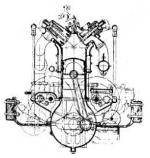Pipe engine schematic diagram