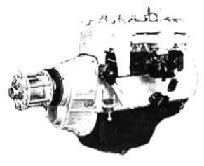 Plymouth engine, left hand view
