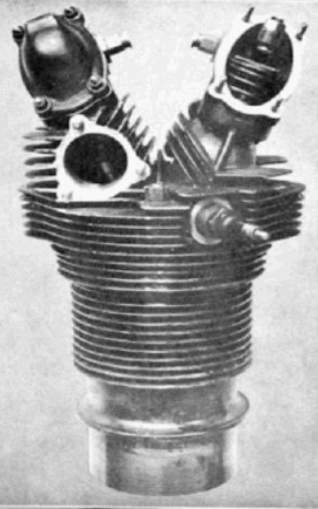 Potez 6 AC cylinder without base anchors